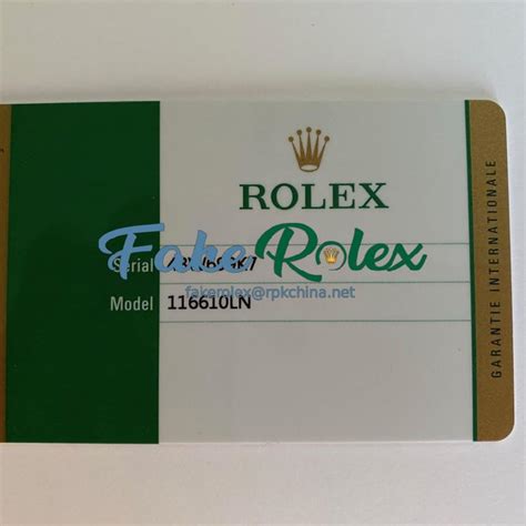 Rolex underwear warranty